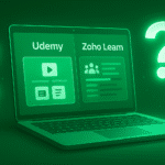 Udemy vs Zoho Learn – Which is the Best Learning Platform in 2025? 