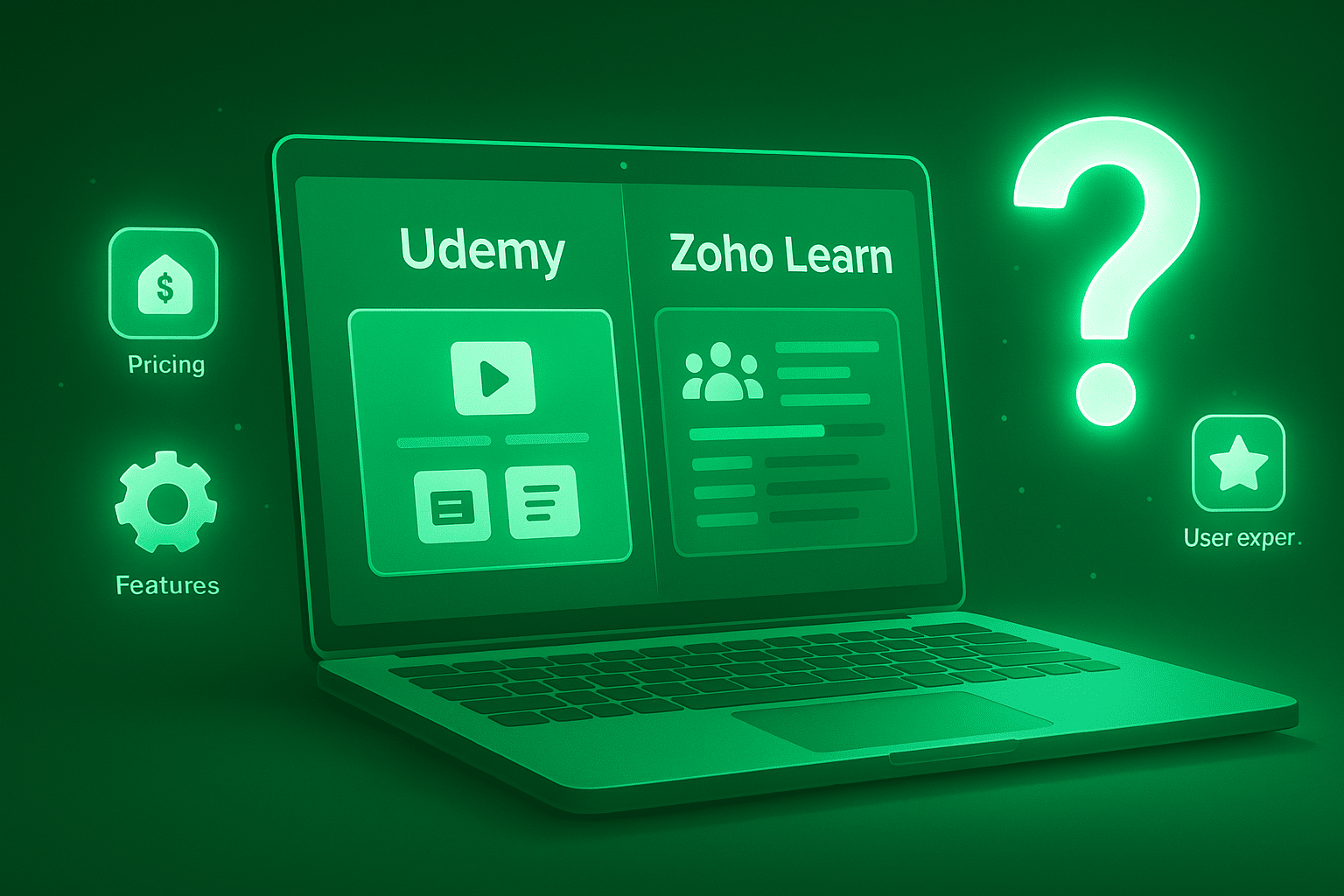 Read more about the article Udemy vs Zoho Learn – Which is the Best Learning Platform in 2025? 